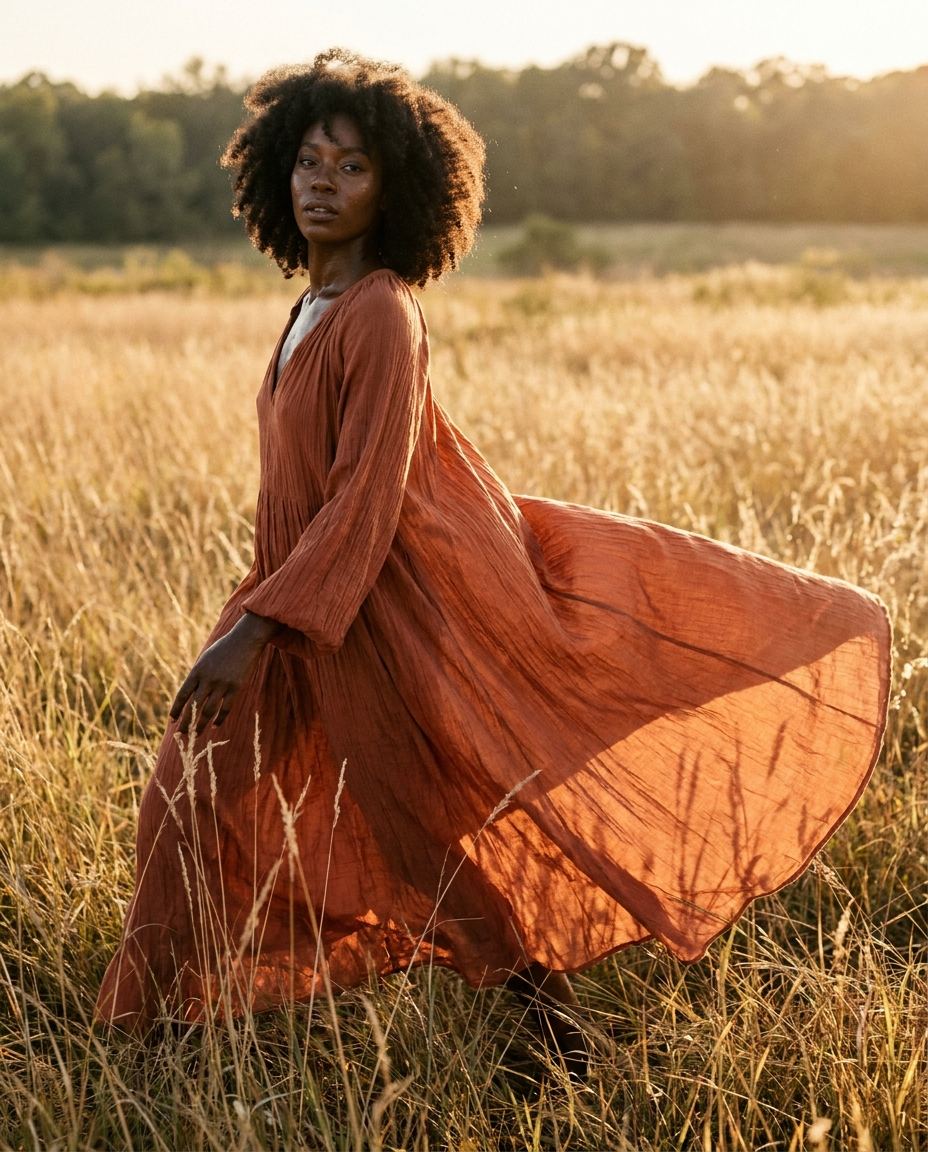 Robe longue bohème — BOHERIS