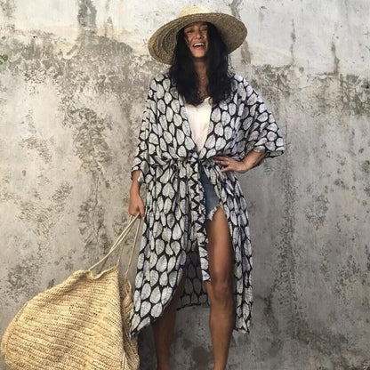 Kimono de plage imprimé — vue 12