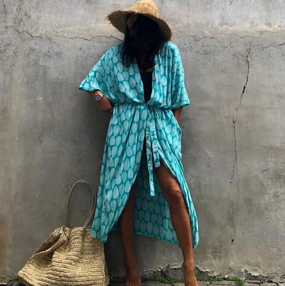 Kimono de plage imprimé — vue 2