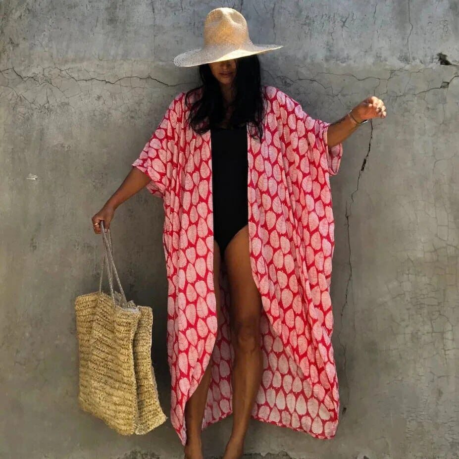 Kimono de plage imprimé — vue 9