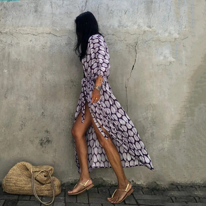Kimono de plage imprimé — vue 7