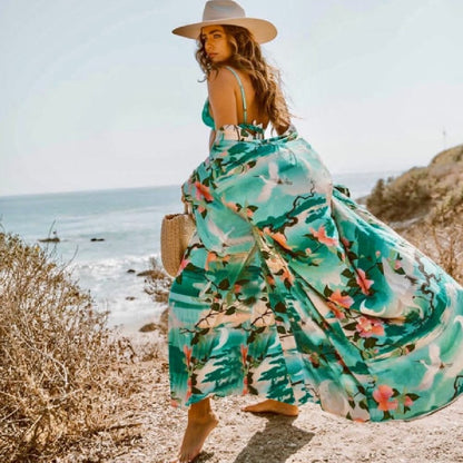 Robe kimono bohème ample — BOHERIS
