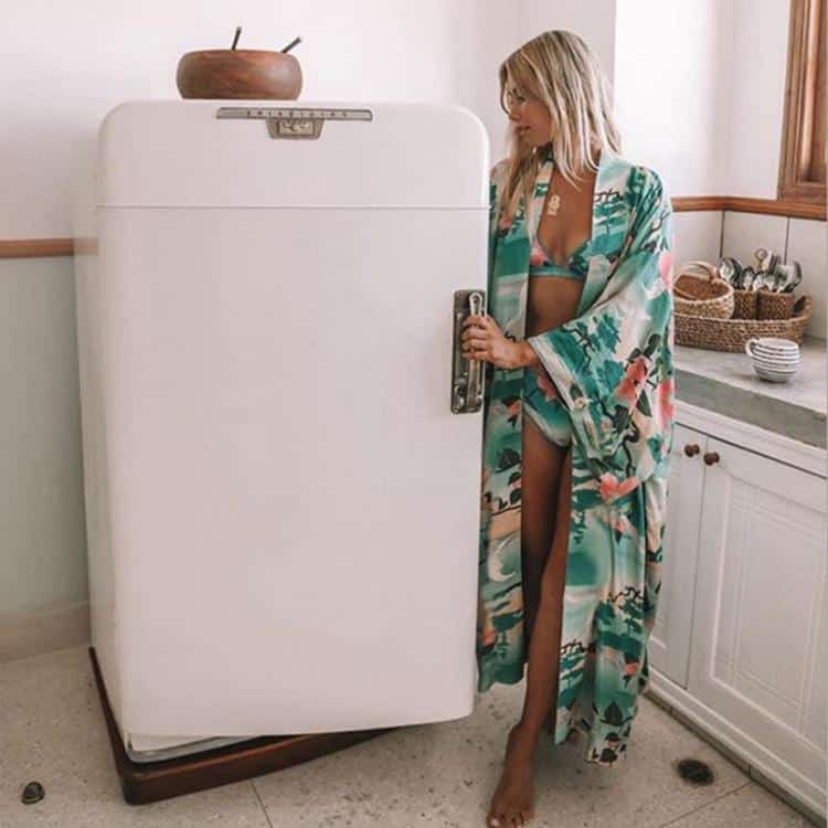 Robe kimono bohème ample — vue 5