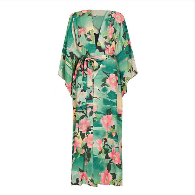 Robe kimono bohème ample — vue 6