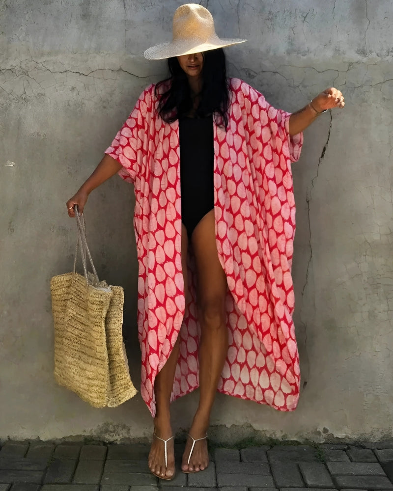 Kimono de plage style boho — vue 12