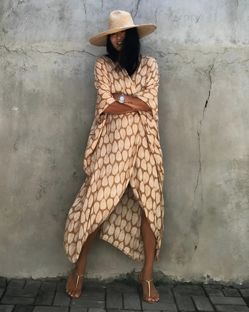 Kimono de plage style boho — vue 5