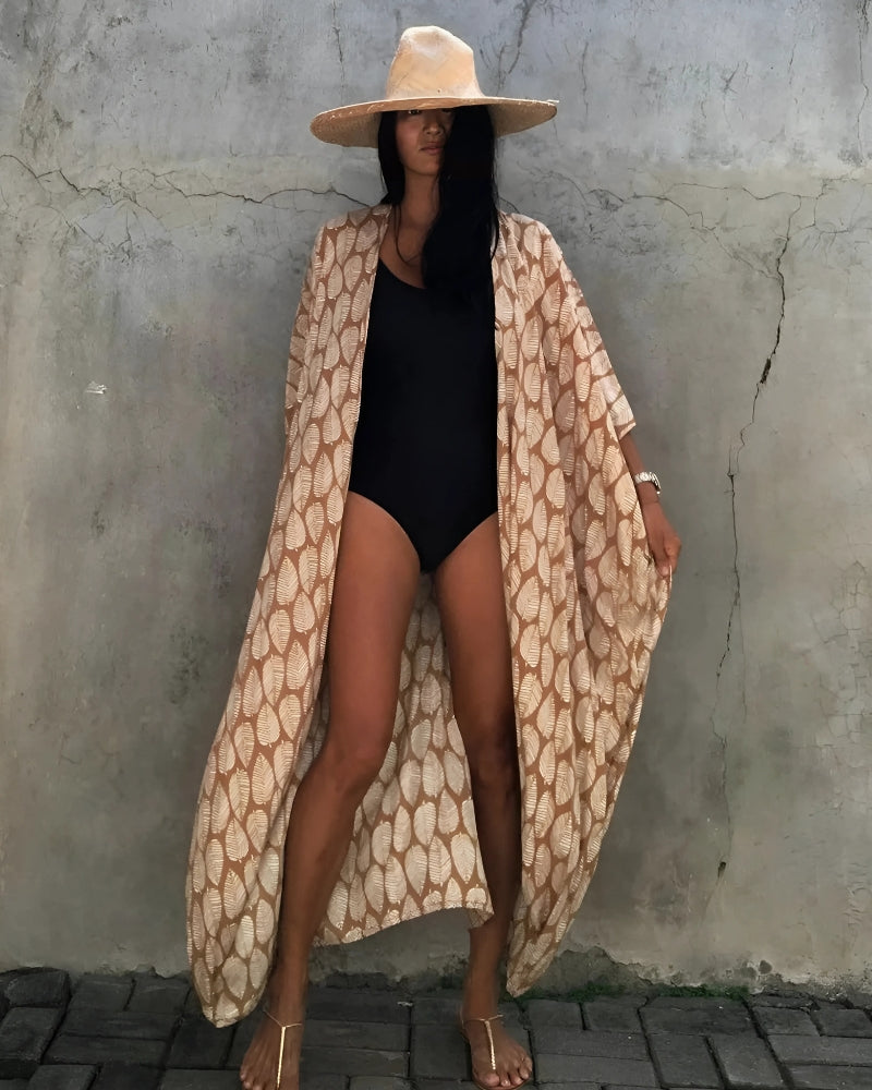 Kimono de plage style boho — vue 4