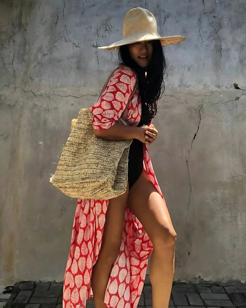 Kimono de plage style boho — vue 10