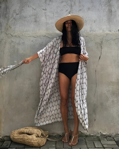 Kimono de plage style boho — vue 8