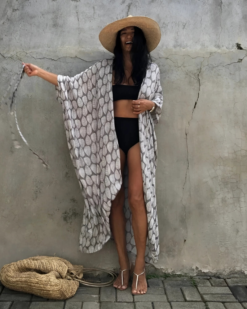 Kimono de plage style boho — vue 7