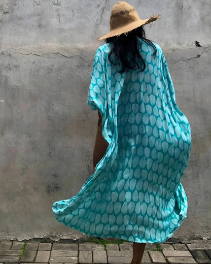 Kimono de plage style boho — vue 2