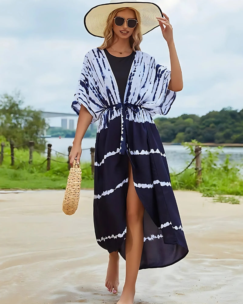 Kimono long imprimé bohème — vue 8