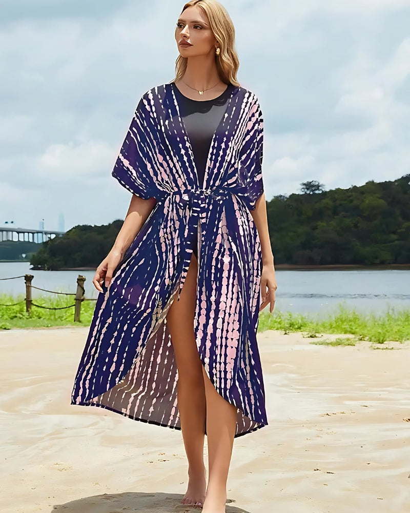 Kimono long imprimé bohème — vue 5