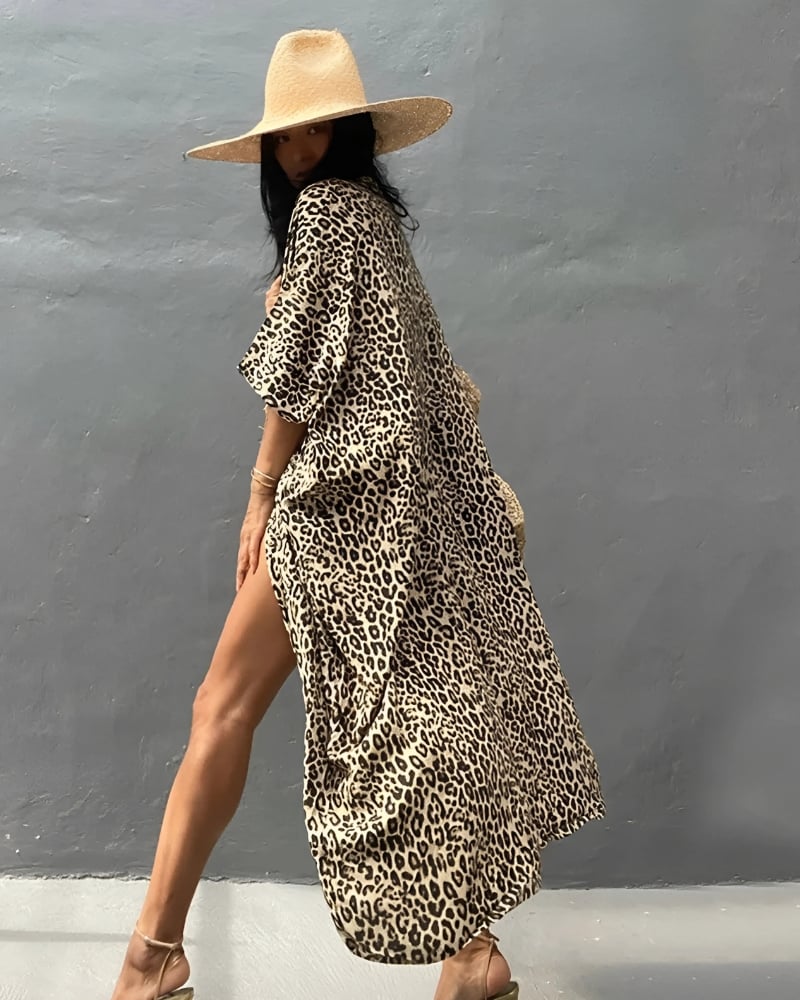 Robe de plage kimono style boho — vue 11