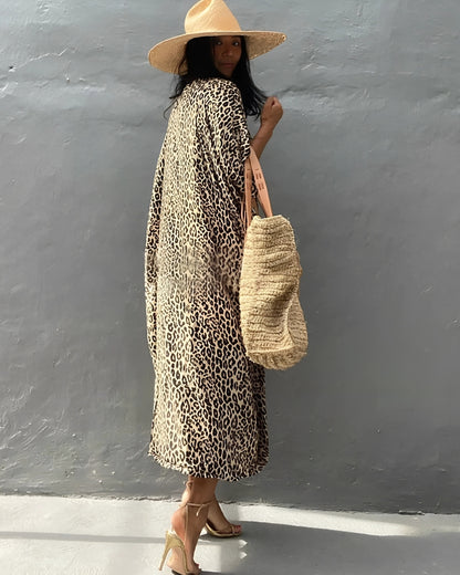 Robe de plage kimono style boho — vue 10