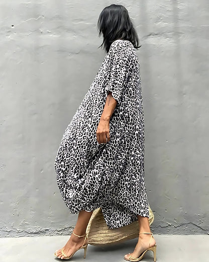 Robe de plage kimono style boho — vue 8