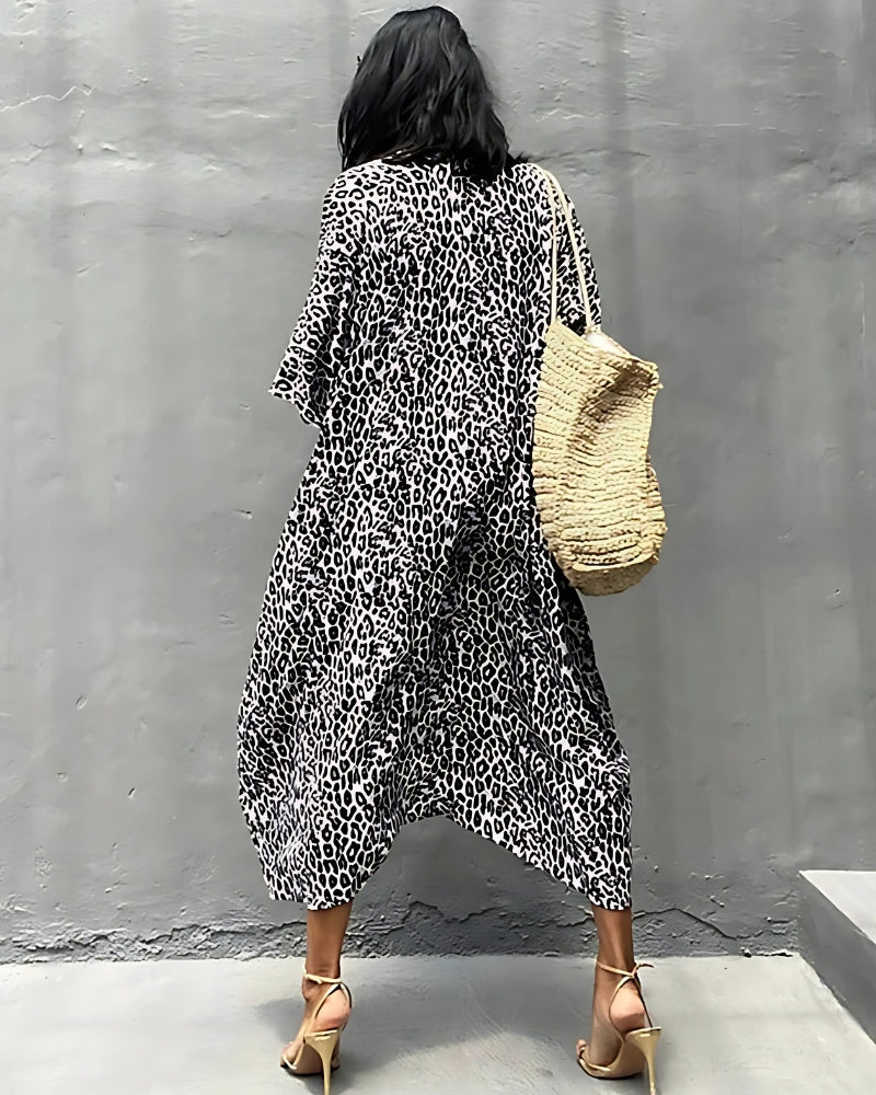 Robe de plage kimono style boho — vue 6