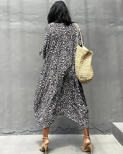 Robe de plage kimono style boho — vue 6