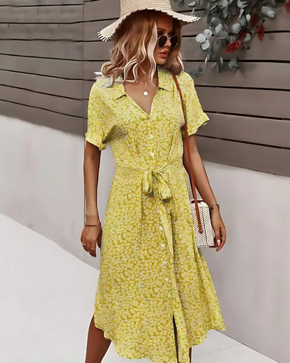Robe d’été à imprimé floral boho — vue 13