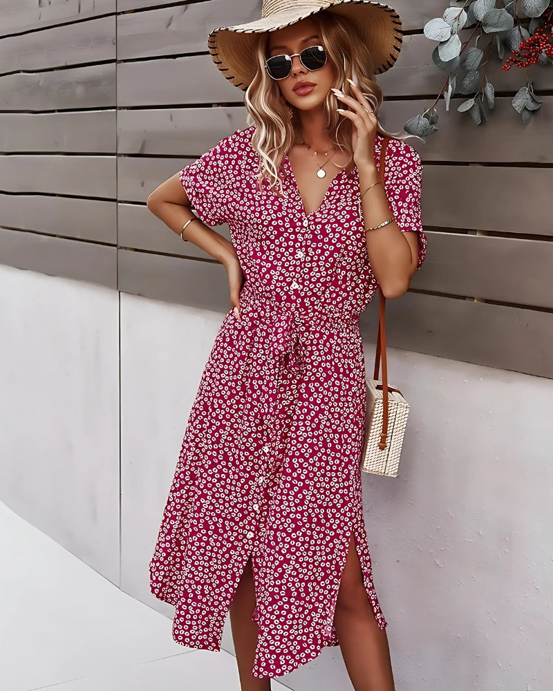 Robe d’été à imprimé floral boho — vue 14