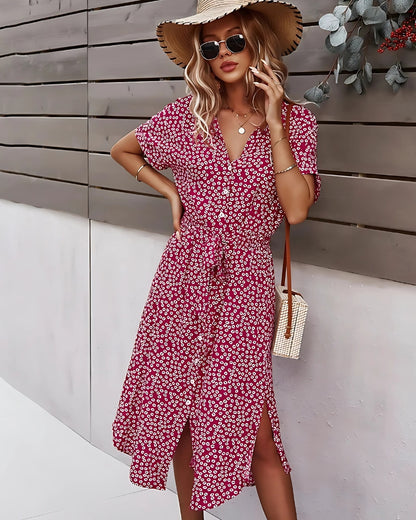 Robe d’été à imprimé floral boho — vue 14