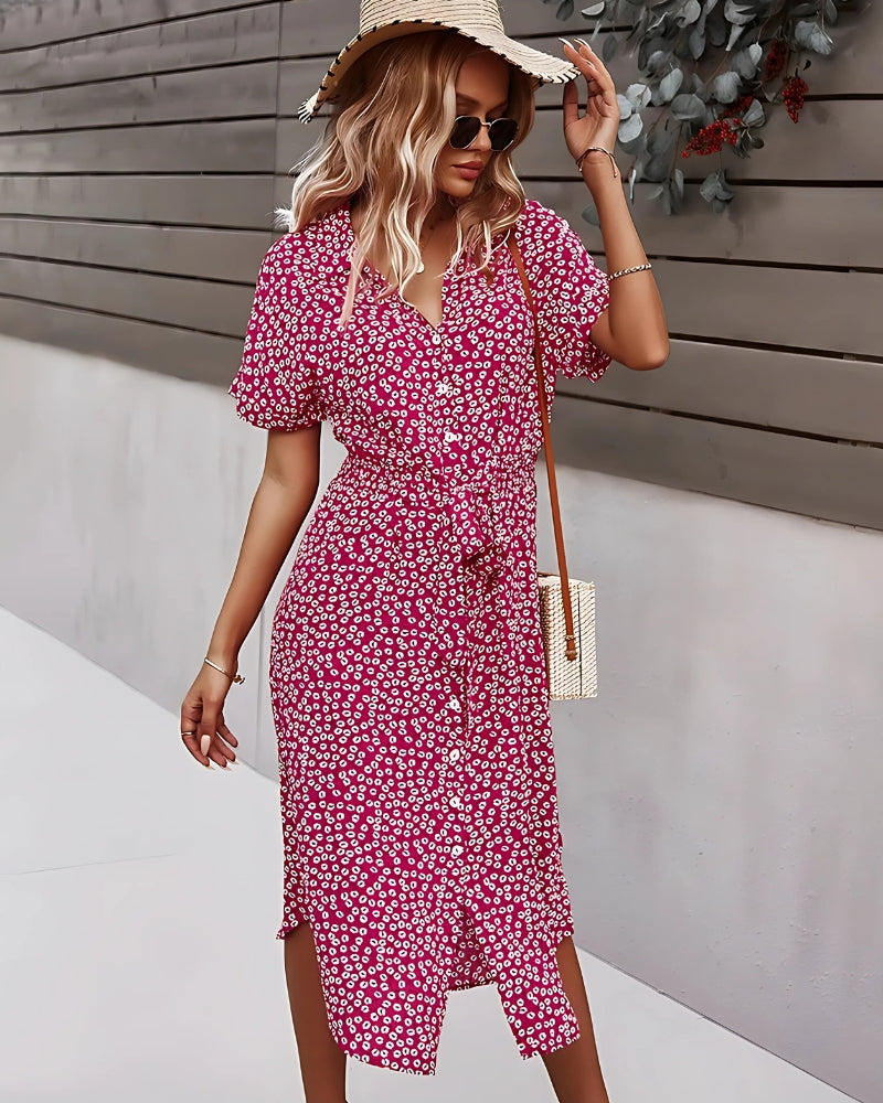 Robe d’été à imprimé floral boho — vue 16