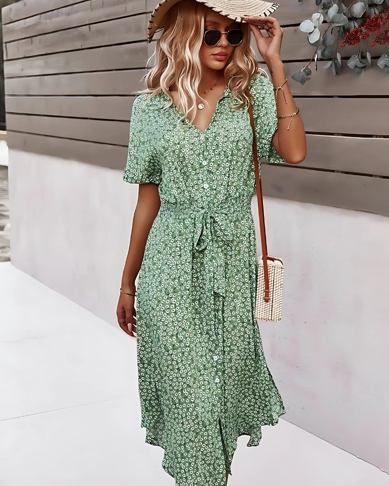 Robe d’été à imprimé floral boho — vue 2
