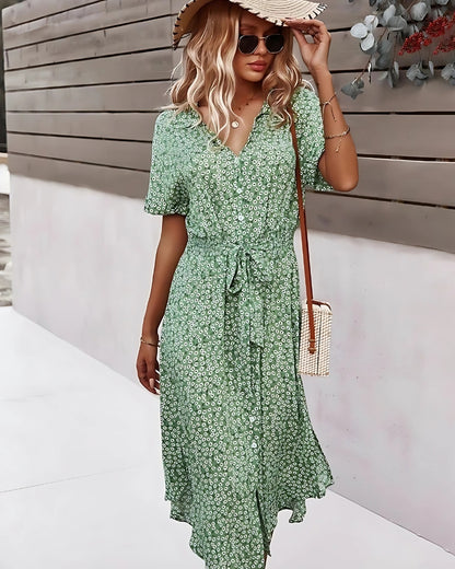 Robe d’été à imprimé floral boho — vue 2
