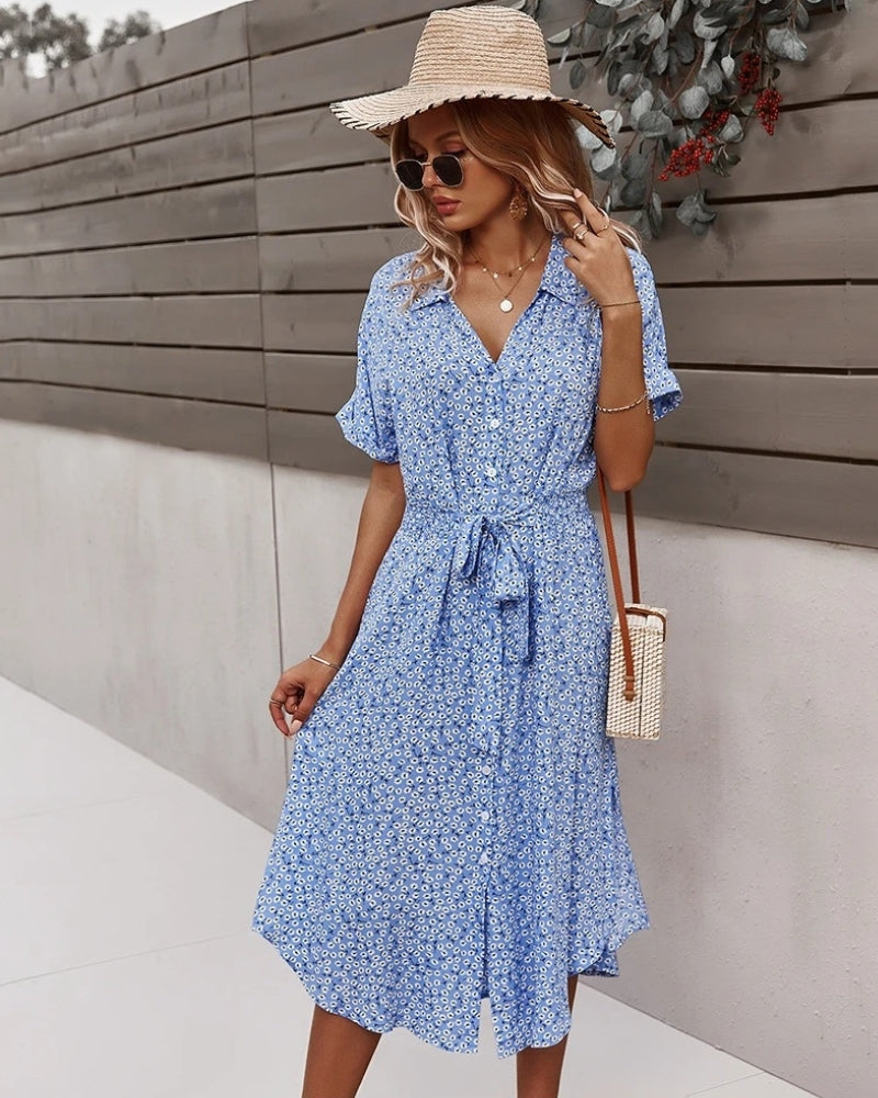 Robe d’été à imprimé floral boho — vue 5