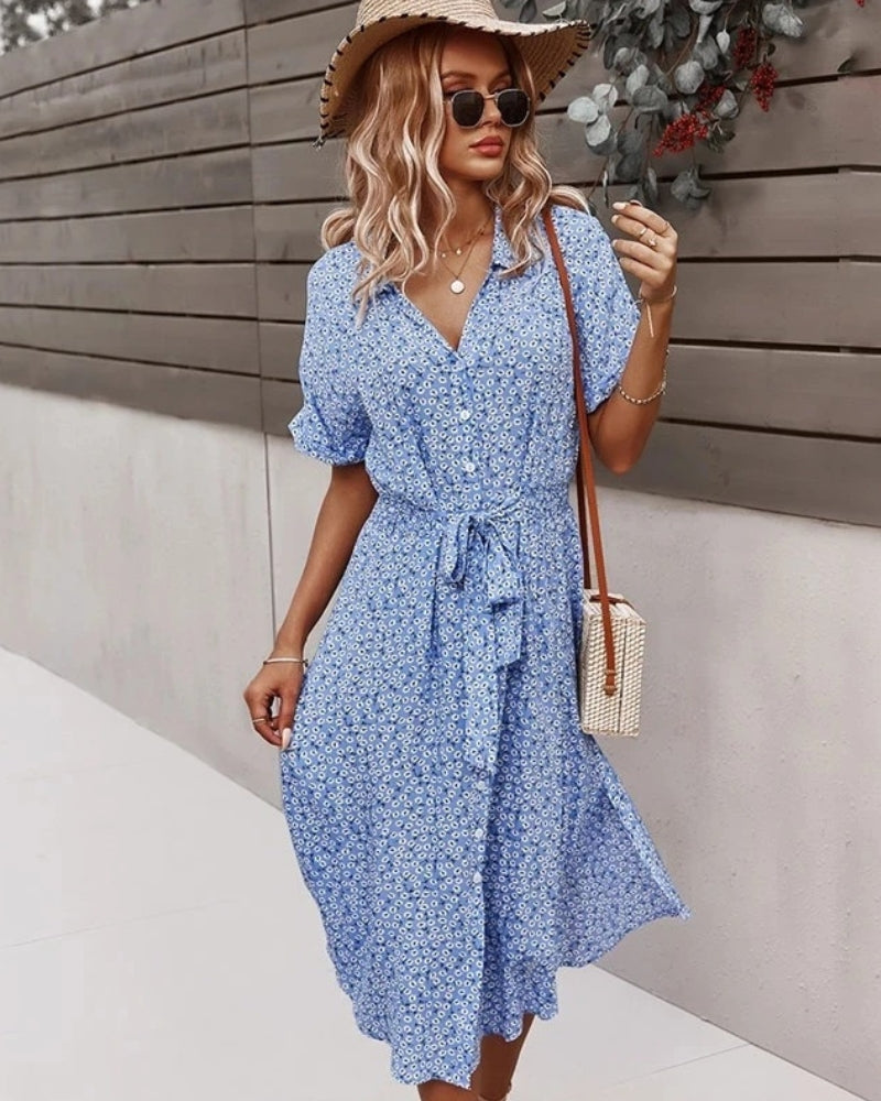 Robe d’été à imprimé floral boho — vue 6