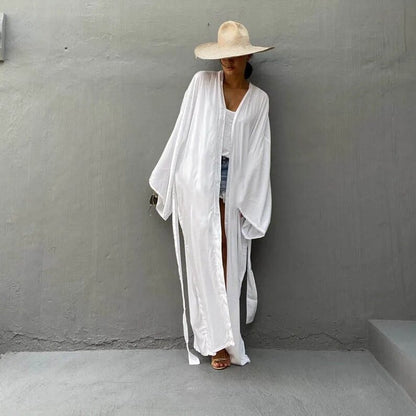 Kimono de plage à ceinture — vue 5