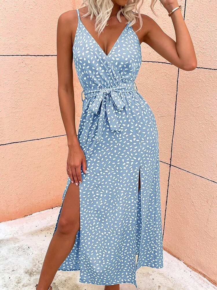 Robe de plage bohème à motif floral — vue 9