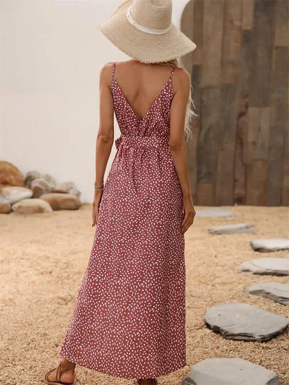 Robe de plage bohème à motif floral — vue 19