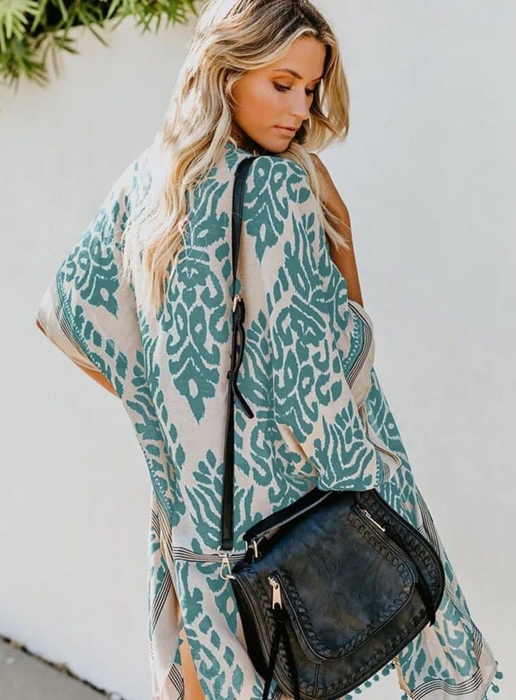 Kimono de plage à motif — vue 9