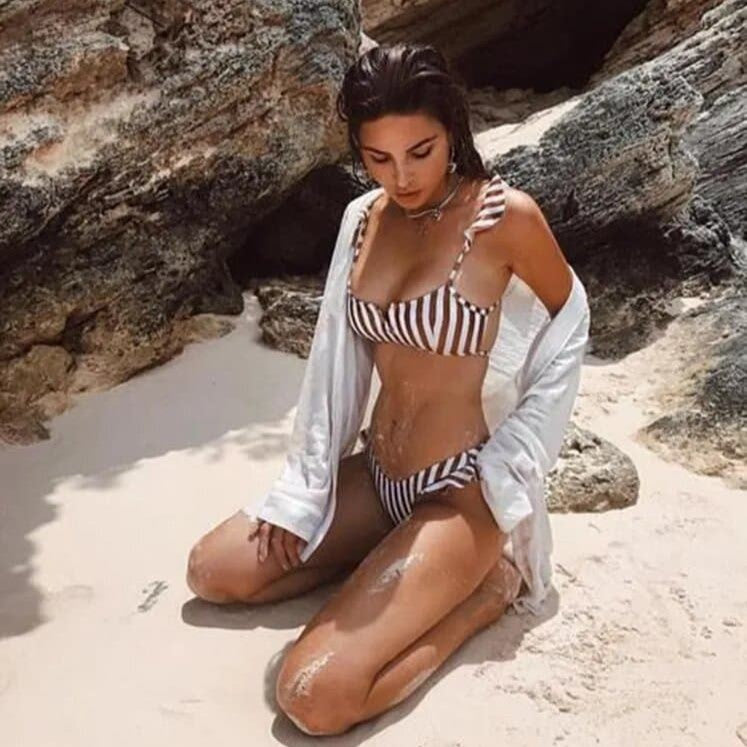 Kimono tunique de plage rétro — vue 6