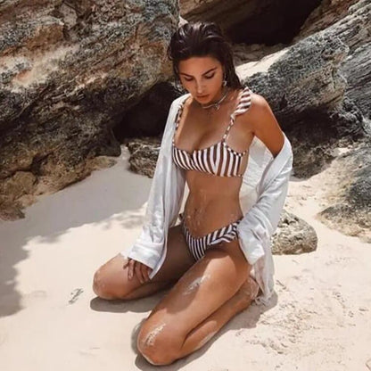 Kimono tunique de plage rétro — vue 6