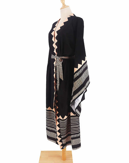 Robe de plage à rayures — vue 5