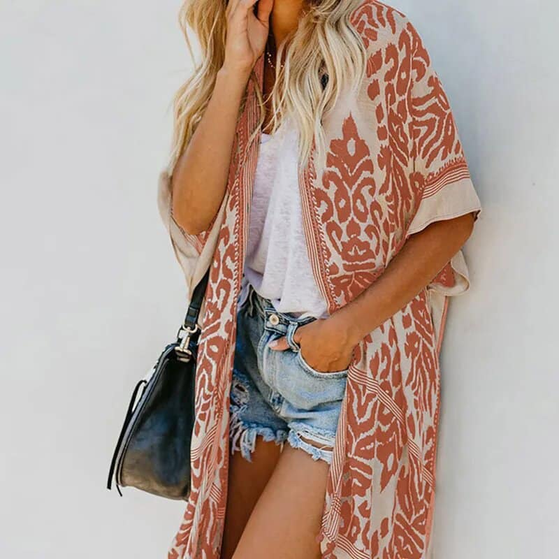 Kimono de plage à motif — vue 11