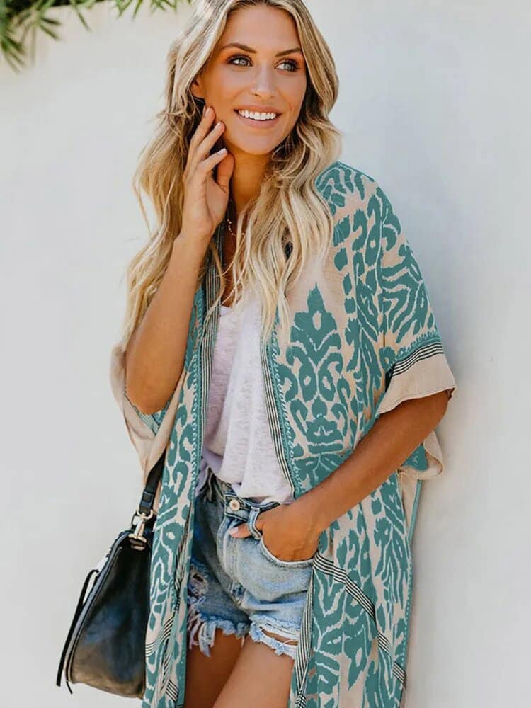 Kimono de plage à motif — vue 7