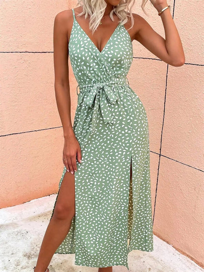 Robe de plage bohème à motif floral — vue 7
