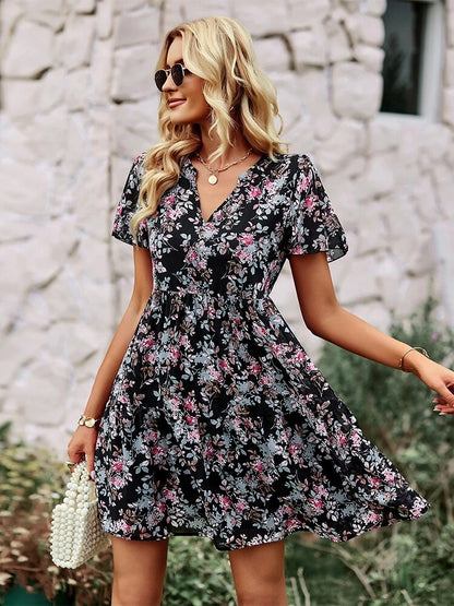 Robe d’été à motif fleuri — vue 23