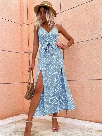 Robe de plage bohème à motif floral — vue 10