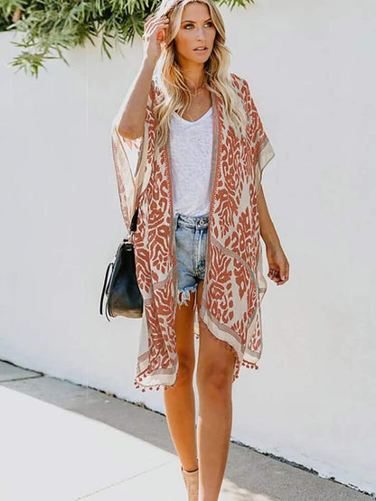 Kimono de plage à motif — vue 12