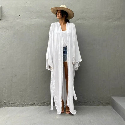 Kimono de plage à ceinture — vue 7