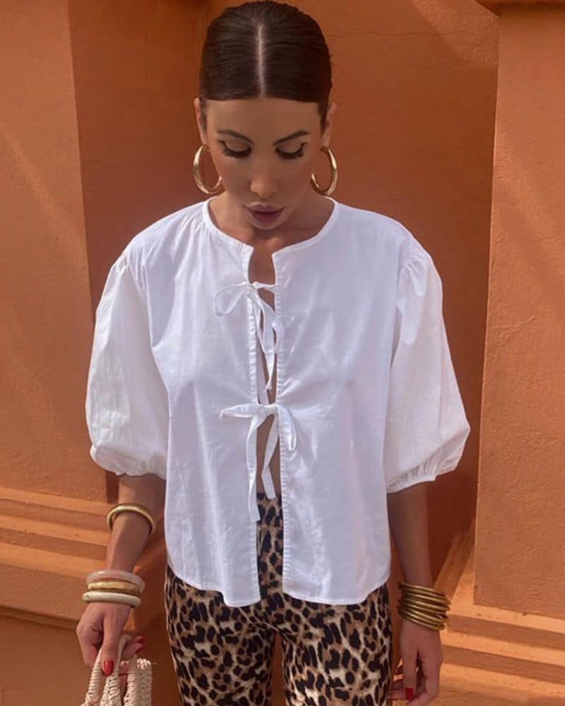 Blouse bohème ample — BOHERIS