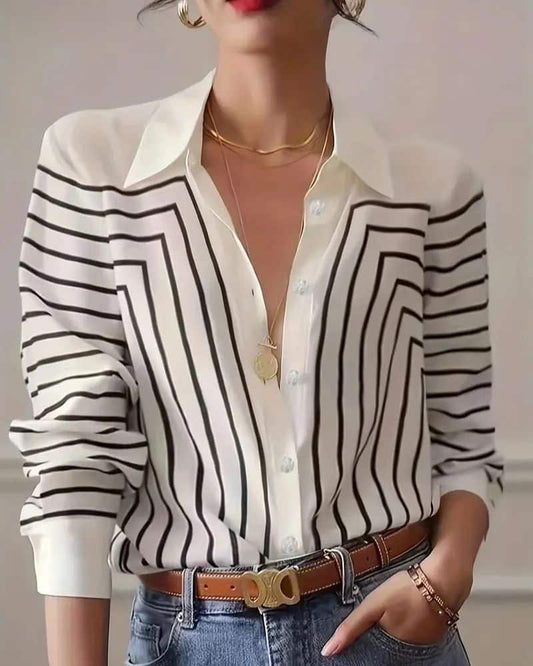 Blouse bohème et à rayures — BOHERIS