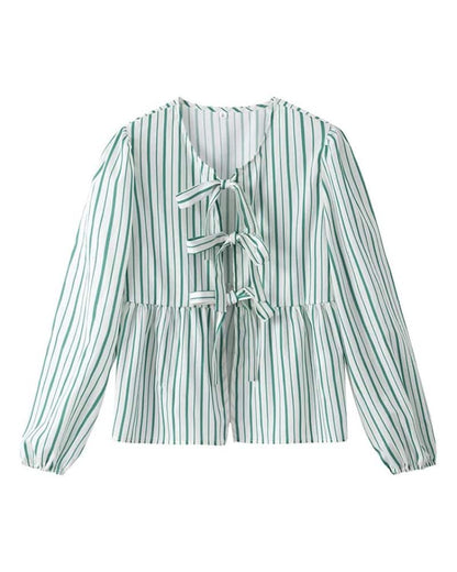 Blouse bohème décontractée en tissu doux et léger — vue 3