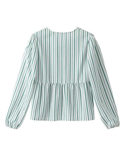 Blouse bohème décontractée en tissu doux et léger — vue 4