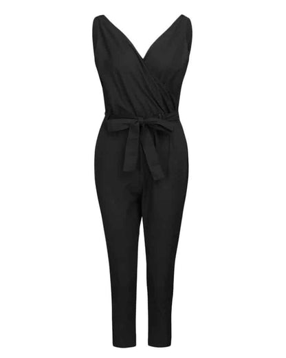 Combinaison bohème avec taille ceinturée — vue 3