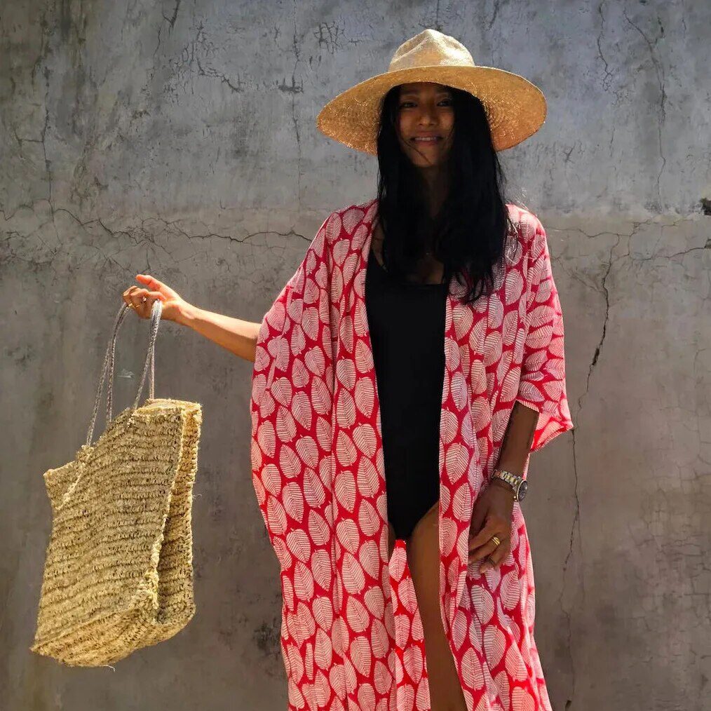 Kimono de plage imprimé — vue 8